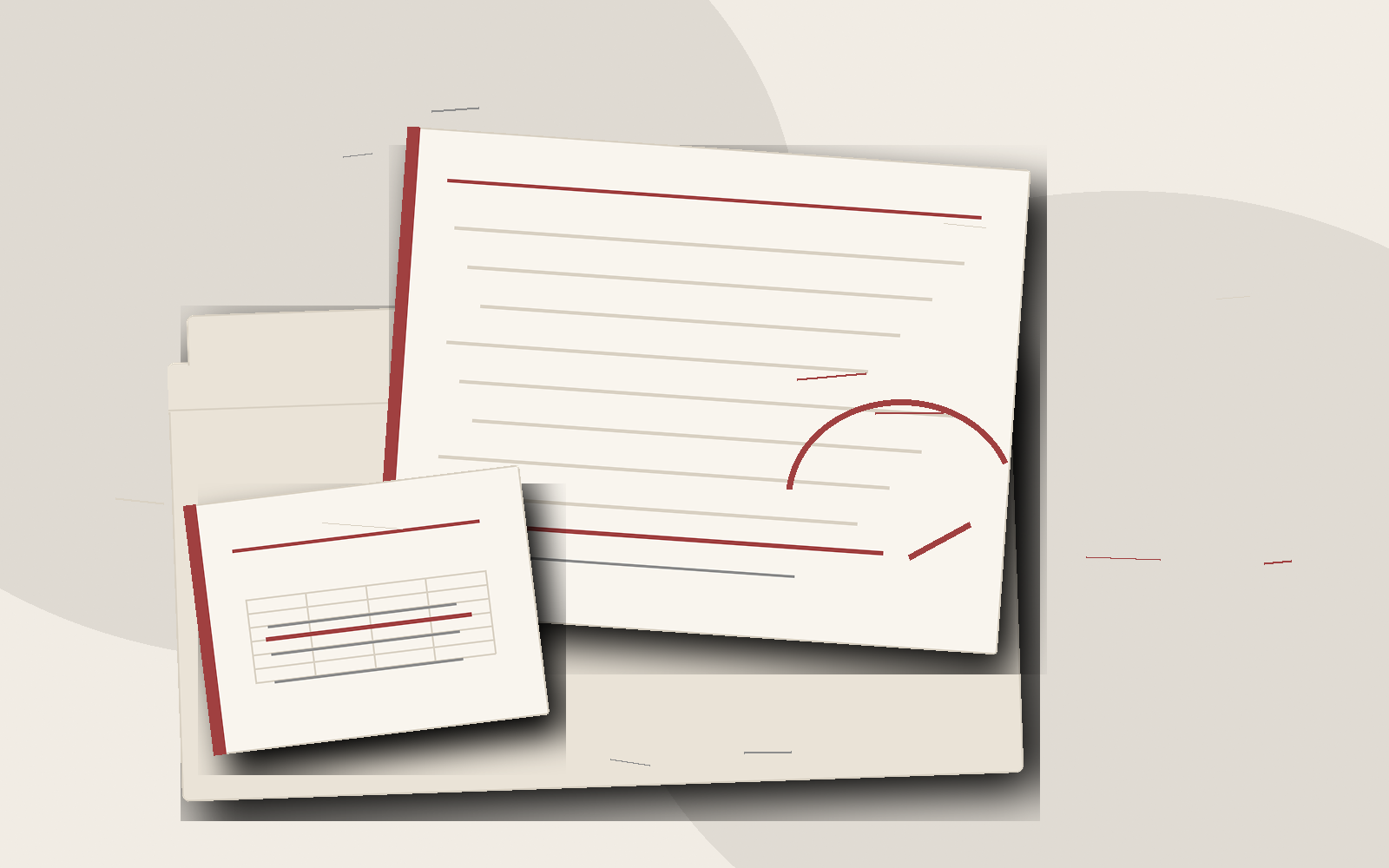 A marked private memo and decision table prepared for one outside read.
