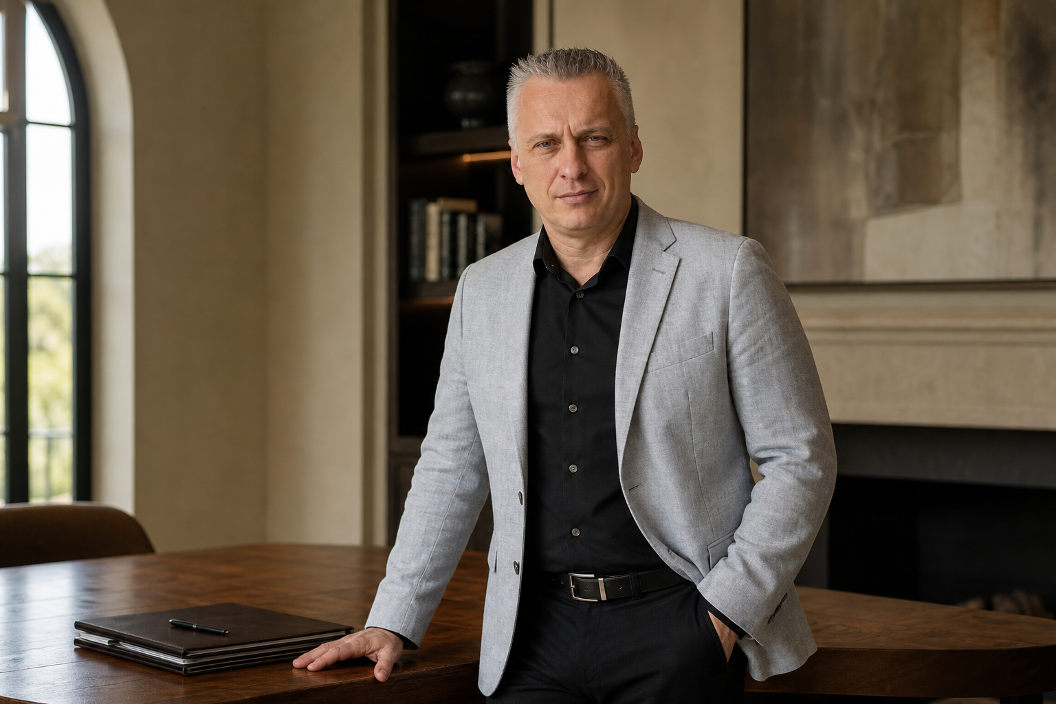Stan Tscherenkow in a private corporate setting